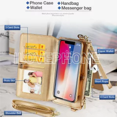 Flip Billetera Dorada