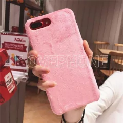 Imagen de Funda peluche liso - iPhone