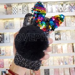 Pompon Orejitas Lentejuelas en internet