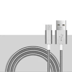 Cable Mallado Metálico - MicroUSB / TipoC / Lightning - comprar online