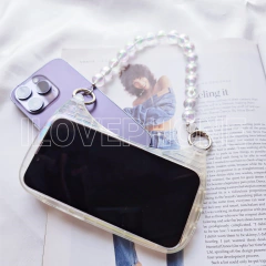Case con Forma Cartera Tornasolada - ilovephone