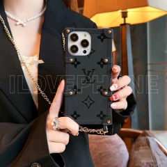 Case Cofre Black Con Cadena - ilovephone