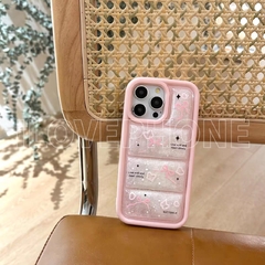 Puffer Case - Pink Butterfly