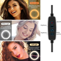 Soporte Multifuncion Aro luz Led Selfie