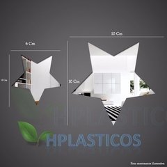 23 Estrelas De Espelho Decorativo Em Acrílico Para Quarto na internet