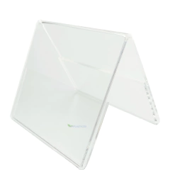 Display Para Buffet Em Acrílico Cristal modelo V 8,5 Cm X 9 Cm - loja online