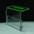 Display porta etiqueta de preço em acrílico cristal modelo G 3 Cm X 4 Cm