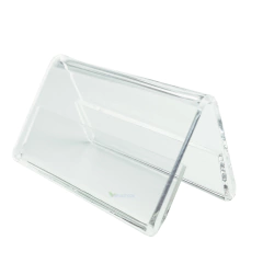 Display Para Buffet Em Acrílico Cristal modelo V 3,5 Cm X 6,5 Cm - loja online