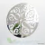 Espelho Decorativo Mandala Ladrilho 33Cm X 33Cm