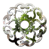 Espelho Decorativo Mandala Flor Grande 80 Cm X 80 Cm