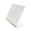 Display Porta Brinco Par Individual em Acrílico Branco - HPLASTICOS