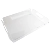 Bandeja de acrilico cristal grande - comprar online