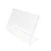 Display porta etiqueta de preço em acrílico cristal modelo L 7 Cm X 9 Cm - comprar online
