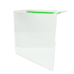 Imagem do Display Porta Etiqueta Preço Gondola 8,5 X 9 Acrilico Cristal