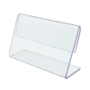 Display Transparente Porta Etiqueta de Preço Modelo L Nº 3