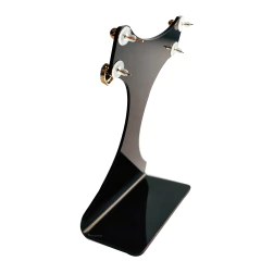 Imagem do Expositor de Brincos em Acrílico Preto Modelo Cauda