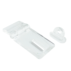 Fecho Pequeno Em Acrílico Cristal Kit Com 10 Unidades - comprar online