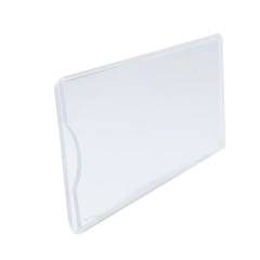 Display porta etiqueta de preço em acrílico cristal modelo U Nº 4 - comprar online