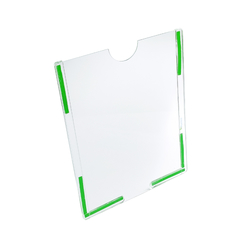 Display de Parede para Folha A5 Vertical em Acrílico Transparente na internet
