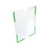 Display de Parede para Folha A5 Vertical em Acrílico Transparente