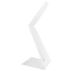 Expositor de calçados em acrílico cristal modelo Z N4