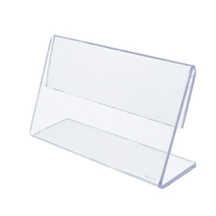 Imagem do Display Transparente Porta Etiqueta de Preço Modelo L Nº 3