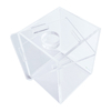 Organizador De Cotonetes em Acrílico Cristal - comprar online
