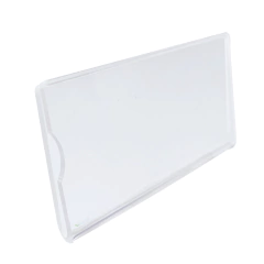 Display porta etiqueta de preço em acrílico cristal modelo U 4 Cm X 8 Cm na internet