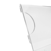 Display Porta Folha Porta Retrato Acrilico Cristal A6 Horizontal