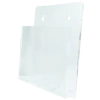 Display Porta Folhetos De Parede Em Acrílico Cristal A6 na internet