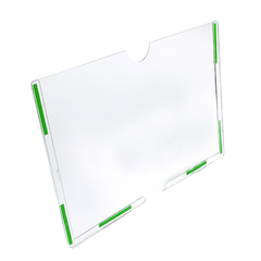 Display Em Acrilico De Parede Para Folha A3 Horizontal