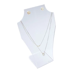Expositor De Colar E Par De Brincos Em Acrílico Cristal - comprar online