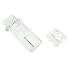 Fecho Grande Em Acrílico Cristal Kit Com 10 Unidades - comprar online