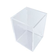 Organizador Para Pinceis e Maquiagem Um Bolso Em Acrílico Cristal - HPLASTICOS