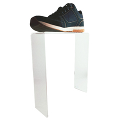 Expositor Para Calçados em Acrílico Cristal em 20 Cm - loja online