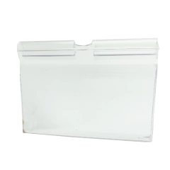Porta Etiqueta De Preço Em Pvc Para Gancho 7,5 CM X 5 CM