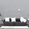 23 Estrelas De Espelho Decorativo Em Acrílico Para Quarto - comprar online