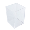Imagem do Organizador Para Pinceis e Maquiagem Um Bolso Em Acrílico Cristal