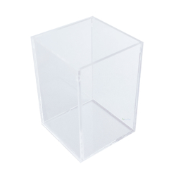 Imagem do Organizador Para Pinceis e Maquiagem Um Bolso Em Acrílico Cristal