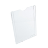 Display de Parede para Folha A6 Vertical Acrílico Cristal