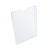 Display de Parede para Folha A6 Vertical Acrílico Cristal