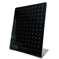 Expositor para brincos em acrílico preto para 120 brincos - loja online