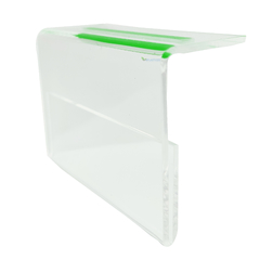 Display Porta Etiqueta Preço Gondola 7 X 9 Acrilico Cristal - comprar online