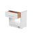 MESA DE LUZ SUPER EXPRESS BLANCO MOSCONI - comprar online
