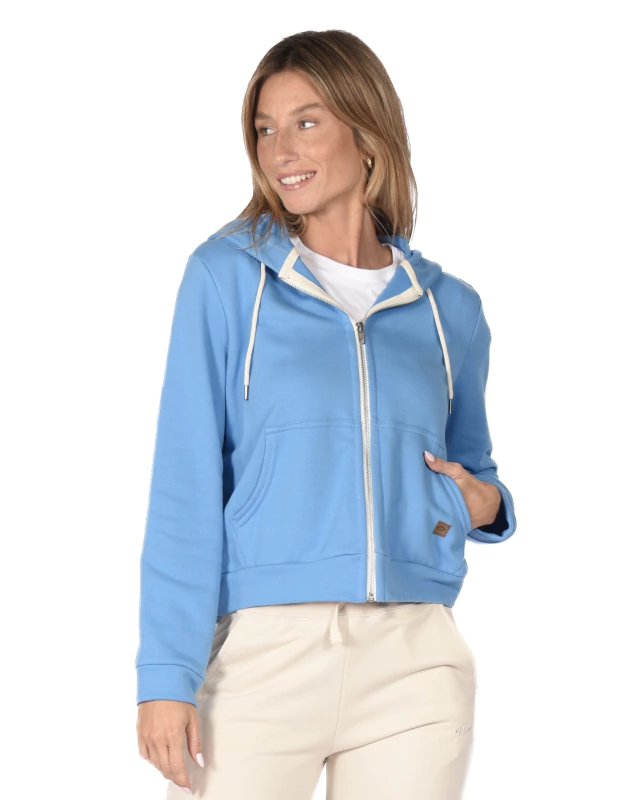 Campera Harvard de Mostaza Indumentaria