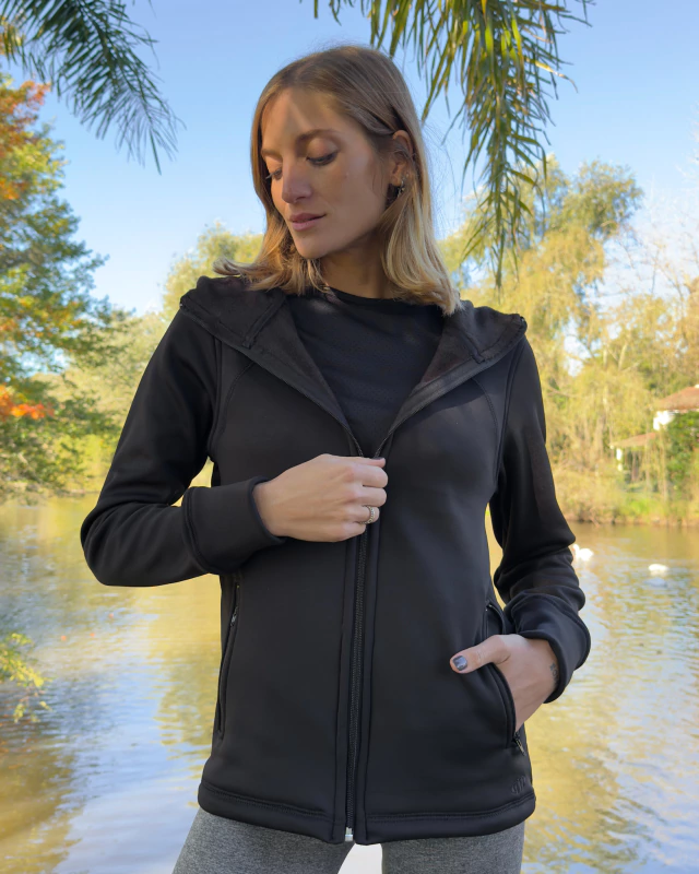 Campera edimburgo poliespán de Mostaza Indumentaria