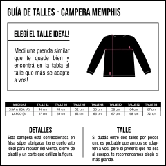 Imagen de CAMPERA MEMPHIS FRIS Art.003218