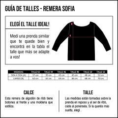 REMERA SOFIA Art.004474 - tienda online