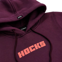 Moletom Hocks Promo Letter (Ameixa) - comprar online