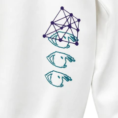 Moletom Hocks Parallax (Off-White) na internet